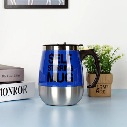 &quot;Electric Self Stirring Mug – Stainless Steel Automatic Coffee Mixer&quot;